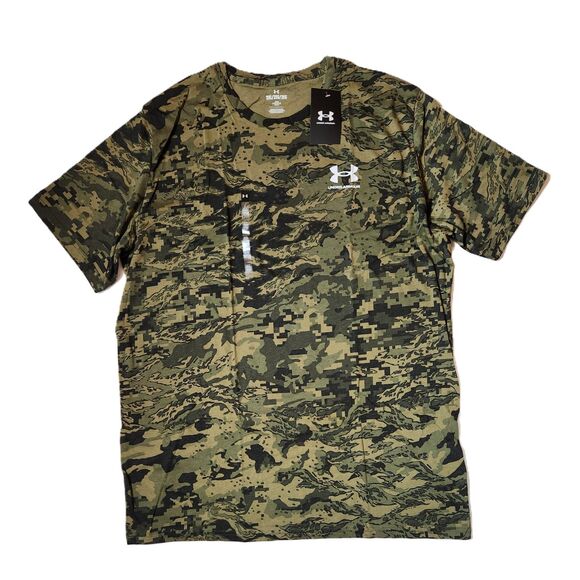 Under Armour Men’s 2XL T-Shirt – Short Sleeve, Loose Fit, Camo - Picture 1 of 5